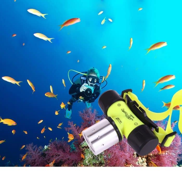 50m Tauchen LED Taschenlampe – Bild 6