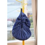 Faltbare Aufbewahrungstasche für Kinderspielzeug, Größe: 1,5 x 1,5 m (dunkelblau) – Bild 7