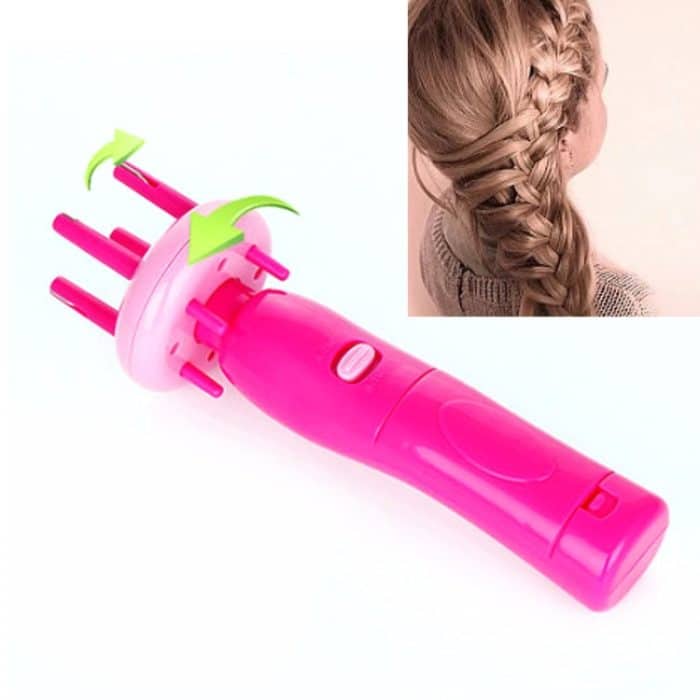 Braid X-Press DIY Elektro Mode Haarwerkzeuge Twist Braid Strickgerät Schnelles Haarstyling für Frauen – Bild 1