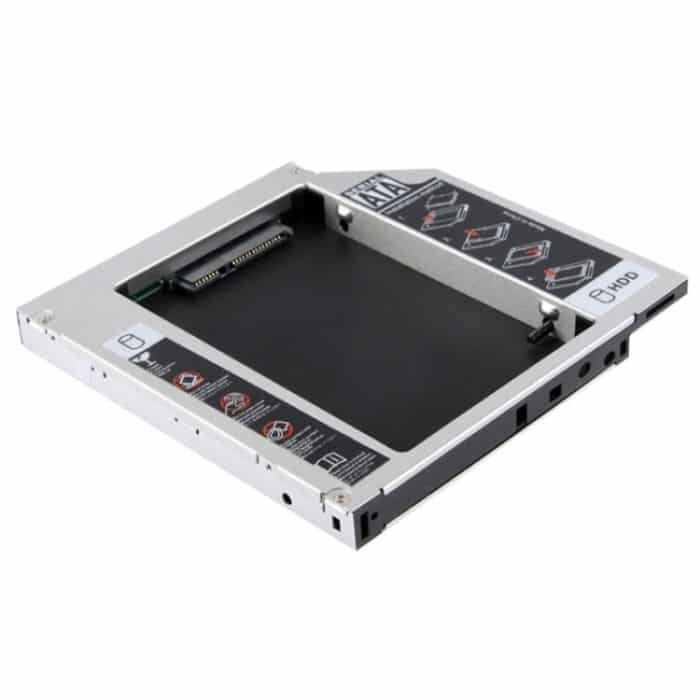 2,5-Zoll-Universal-Second-HDD-Caddy, SATA-zu-SATA-HDD-Festplatten-Caddy, Dicke: 12,7 mm – Bild 2