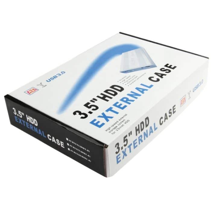 Hochgeschwindigkeits-3,5-Zoll-HDD-SATA-Außengehäuse, unterstützt USB 3.0 – Bild 7