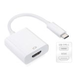 15 cm USB-C / Typ C 3.1 Adapterkabel zwischen Stecker und HDMI-Buchse, Für Macbook 12 Zoll / Chromebook Pixel 2015 – Bild 2