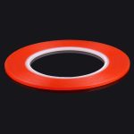 3mm Breite doppelseitige Klebstoff-Aufkleber-Band für iPhone / Samsung / HTC-Handy-Touch-Panel-Reparatur, Länge: 25m (rot)