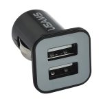 Hochleistungsfähiges 2,1 A + 1 A Dual-USB-Port-Autoladegerät für iPad Air 2 & Air & 4, iPhone 6 & 6 Plus & 5C & 5S & 4 & 4S, iPod touch, Galaxy Tablet / Note Series und andere Mobiltelefone, Navigatoren – Bild 2