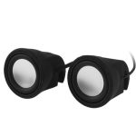 3,5 mm Stereo-Silikon-Mini-Mobil-Clip-Lautsprecher für neues iPad (iPad 3) / iPad 2 / iPhone 4 & 4S / Tablet PC / Laptop, Weiß – Bild 3