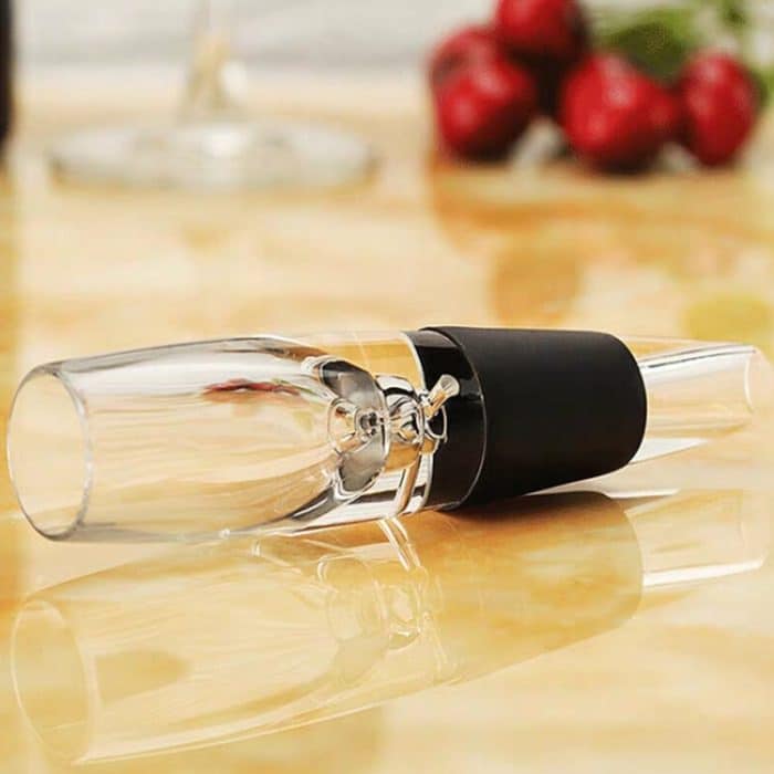 Elegante Mode Rotwein Dekanter / The Wine Pourer (Transparent) – Bild 4