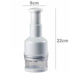 Edelstahl Zwiebel Schneiden Instrument / Ingwer Knoblauchschneider, Größe: 22x8x8cm, zufällige Farbe Lieferung – Bild 5