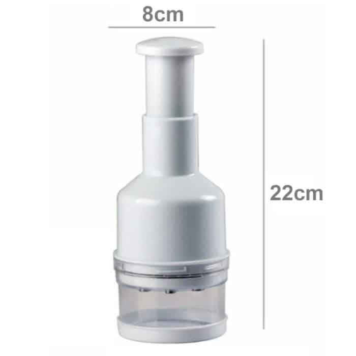 Edelstahl Zwiebel Schneiden Instrument / Ingwer Knoblauchschneider, Größe: 22x8x8cm, zufällige Farbe Lieferung – Bild 5