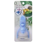 Men Shaped Fruit Gemüse Gemüse Klingenschäler mit strapazierfähigem ABS-Griff (blau) – Bild 4