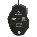 7 Tasten mit Scrollrad, 5000 DPI, LED, kabelgebunden, optische Gaming-Maus für Computer, PC, Laptop, X7 7 Buttons (Yellow), X7 7 Buttons (Black) – Bild 4