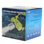 30m Tauch Taschenlampe Scheinwerfer, CREE T6 3 Mode Zoom LED Starkes Licht – Bild 8