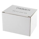 Einfarbiger Dimmerschalter LED-Dimmerregler für Lichtleiste DC12-24V, Ausgangsstrom: 8A – Bild 5