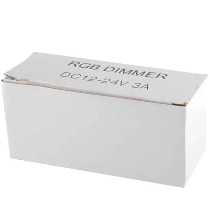 3 Kanal RGB LED Dimmer Controller für LED Lichtleiste DC12-24V, Ausgangsstrom: 3A – Bild 6