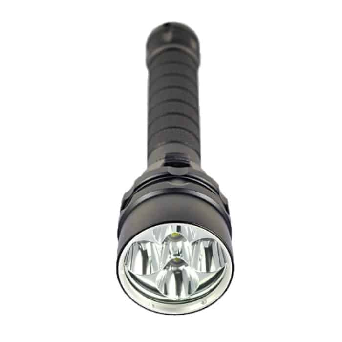 5 x CREE XM-L2 Taschenlampe mit weißem Licht, 6800 LM, Tauchtiefe: 150 m (schwarz) – Bild 4