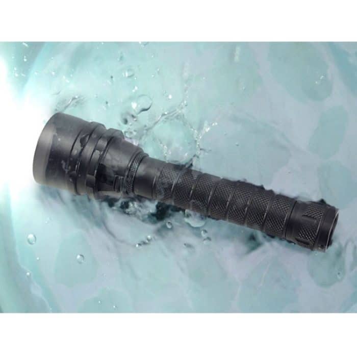 5 x CREE XM-L2 Taschenlampe mit weißem Licht, 6800 LM, Tauchtiefe: 150 m (schwarz) – Bild 10