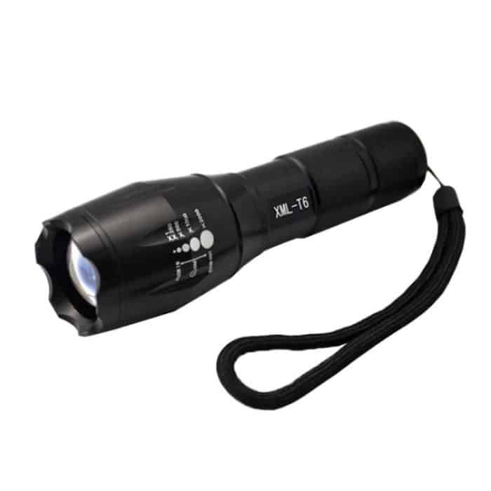 LT-XD 1 x CREE XML-T6 LED-Taschenlampe mit weißem Licht, 1800 LM 5-Modi (schwarz) – Bild 2