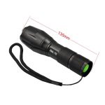LT-XD 1 x CREE XML-T6 LED-Taschenlampe mit weißem Licht, 1800 LM 5-Modi (schwarz) – Bild 3
