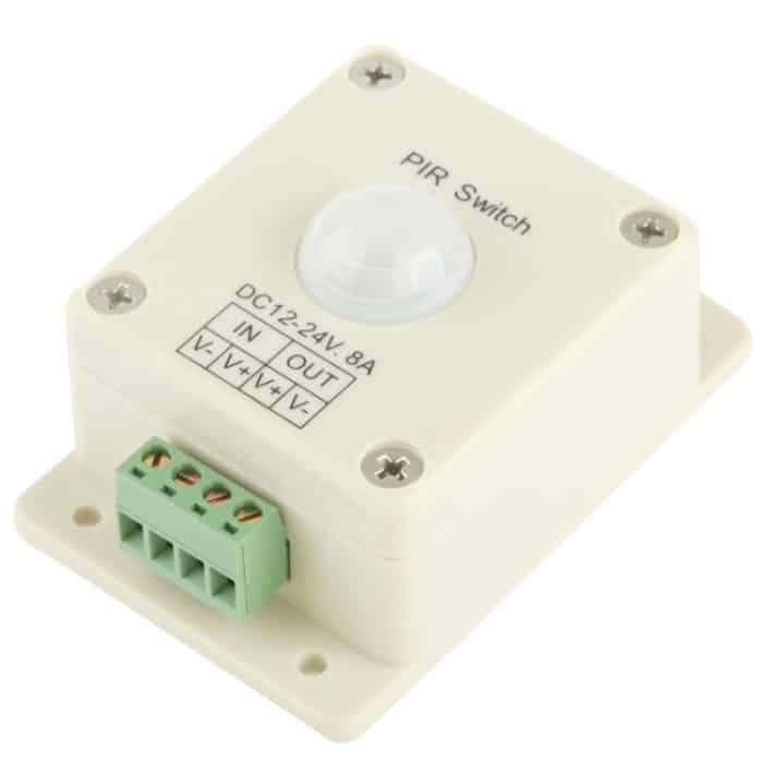 DC 12V-24V 8A PIR-Schalter Infrarot-Controller Bewegungssensor-Schalter für LED-Licht – Bild 2