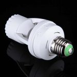 360 Grad E27 60 W PIR-Bewegungssensor-Lampenfassung, Erfassungsbereich: ca. 6 m, Wechselstrom 110-240 V – Bild 4