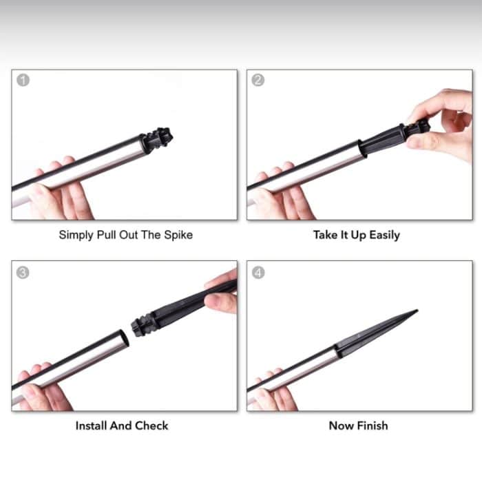 Edelstahl, White Light, Blue Light – Bild 4