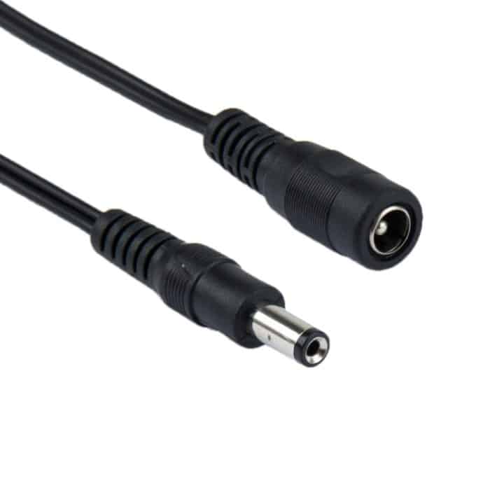 LED-Anschluss des PIR-Sensorschalters TDL-2024 mit 5,5 x 2,1 mm DC-Stecker- und Buchsenadapter für LED-Streifen – Bild 4