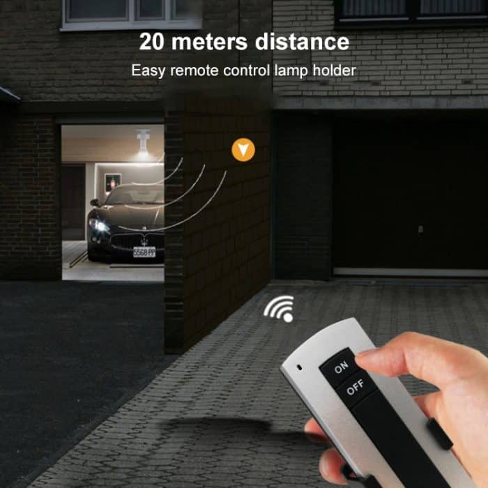 E27 Kabellose Fernbedienung, Lampenfassung, Lampensockel-Adapter – Bild 3