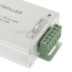 12A RF Audio Controller für RGB LED Strip Remote Controller (Silber) (Silber) – Bild 5