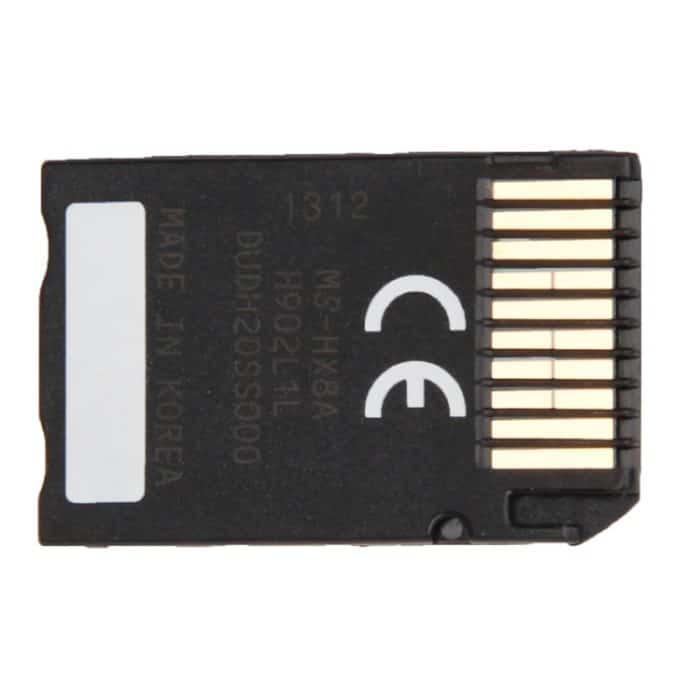 8 GB Memory Stick Pro Duo HX-Speicherkarte - 30 MB / Sekunde, hohe Geschwindigkeit, zur Verwendung mit tragbaren PlayStation-Geräten (100% echte Kapazität) – Bild 3