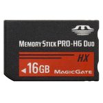 16 GB Memory Stick Pro Duo HX-Speicherkarte - 30 MB / Sekunde, hohe Geschwindigkeit, zur Verwendung mit tragbaren PlayStation-Geräten (100% echte Kapazität)