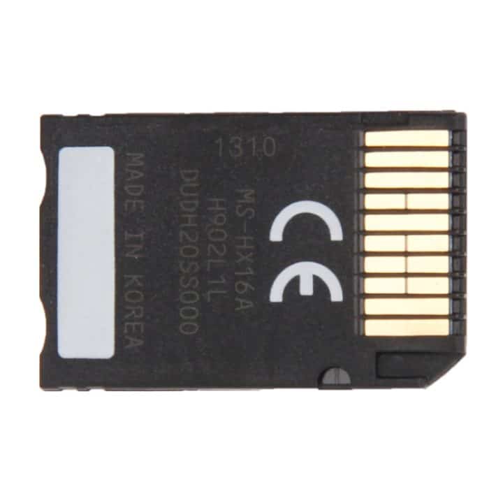 16 GB Memory Stick Pro Duo HX-Speicherkarte - 30 MB / Sekunde, hohe Geschwindigkeit, zur Verwendung mit tragbaren PlayStation-Geräten (100% echte Kapazität) – Bild 3