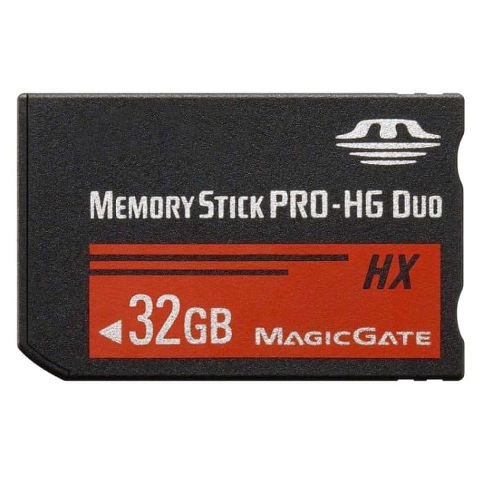 S-MC-01144.jpg 32 GB Memory Stick Pro Duo HX-Speicherkarte - 30 MB / Sekunde, hohe Geschwindigkeit, zur Verwendung mit tragbaren PlayStation-Geräten (100% echte Kapazität) – Bild 1