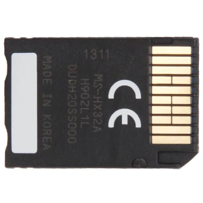 32 GB Memory Stick Pro Duo HX-Speicherkarte - 30 MB / Sekunde, hohe Geschwindigkeit, zur Verwendung mit tragbaren PlayStation-Geräten (100% echte Kapazität) – Bild 3