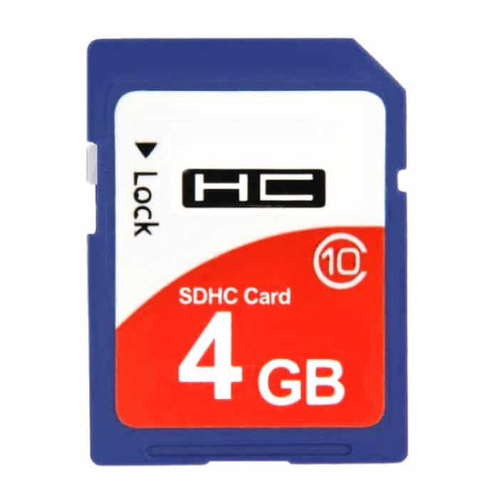4 GB SDHC-Kameraspeicherkarte der Hochgeschwindigkeitsklasse 10 (100% reale Kapazität) – Bild 1