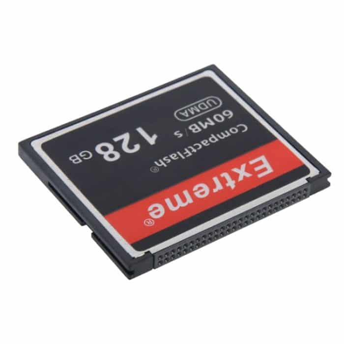 128 GB Extreme Compact Flash-Karte, 400-fache Lesegeschwindigkeit, bis zu 60 MB / s (100% reale Kapazität) – Bild 3