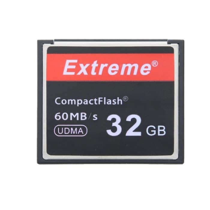 32 GB Extreme Compact Flash-Karte, 400-fache Lesegeschwindigkeit, bis zu 60 MB / s (100% reale Kapazität) – Bild 2