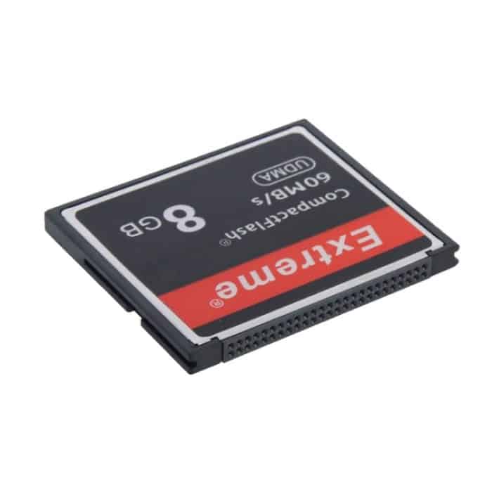 8 GB Extreme Compact Flash-Karte, 400-fache Lesegeschwindigkeit, bis zu 60 MB / s (100% reale Kapazität) – Bild 3