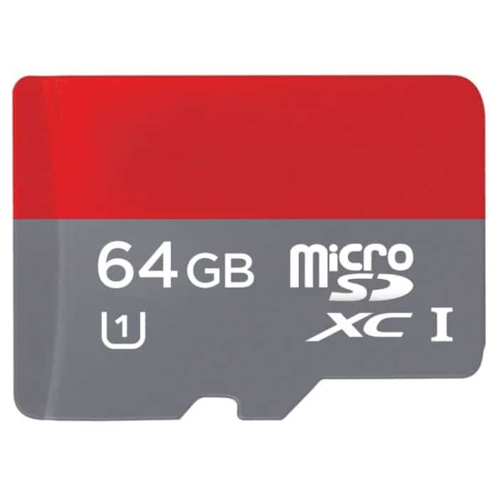 64 GB Hochgeschwindigkeits-Speicherkarte der Klasse 10 TF / Micro SDHC UHS-1 (U1), Schreibzugriff: 15 MB / s, Lesezugriff: 30 MB / s (100% reale Kapazität) (Schwarz) – Bild 2