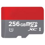 256 GB Hochgeschwindigkeits-Speicherkarte der Klasse 10 TF / Micro SDHC UHS-1 (U1), Schreibzugriff: 15 MB / s, Lesevorgang: 30 MB / s (100% reale Kapazität)