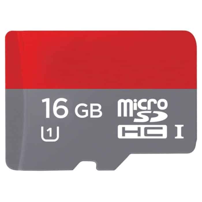 S-MC-0816A.jpg 16 GB Hochgeschwindigkeits-Speicherkarte der Klasse 10 TF / Micro SDHC UHS-1 (U1), Schreibzugriff: 12 MB / s, Lesezugriff: 20 MB / s (100% reale Kapazität) (Schwarz) – Bild 1