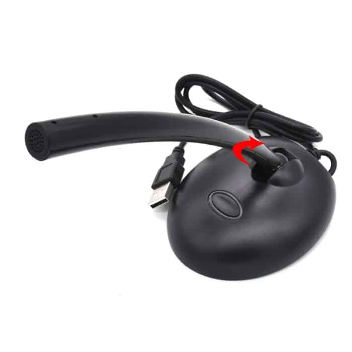 USB-Mikrofon (Mikrofon im digitalen ADC-Audioeingang) (schwarz) – Bild 5