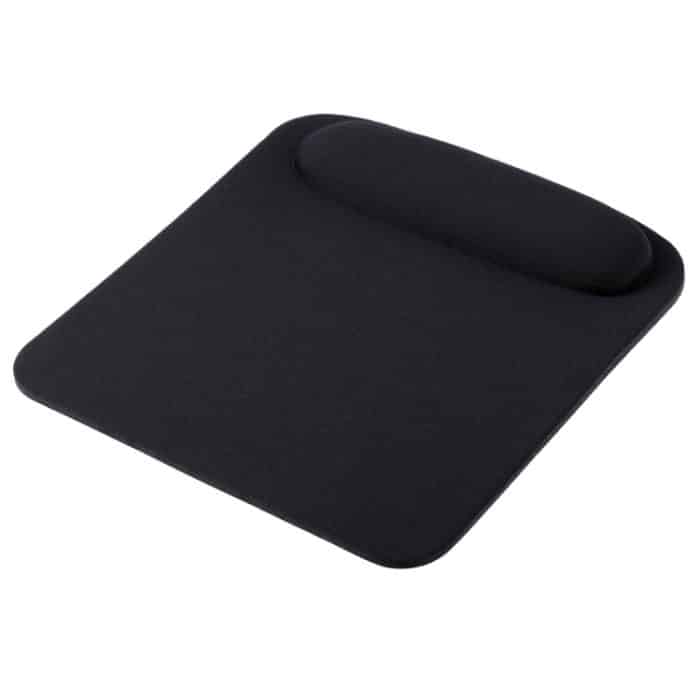 Cloth Wrist Rest Mouse Pad (Schwarz) – Bild 3