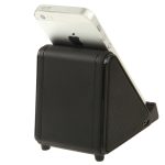 Wireless Magic Audio Amplifying Induktionslautsprecherhalter für iPhone 5 & 5S & 5C / 4 & 4S (schwarz) – Bild 3