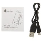 Wireless Magic Audio Amplifying Induktionslautsprecherhalter für iPhone 5 & 5S & 5C / 4 & 4S (schwarz) – Bild 7