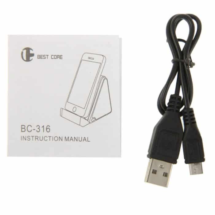 Wireless Magic Audio Amplifying Induktionslautsprecherhalter für iPhone 5 & 5S & 5C / 4 & 4S (schwarz) – Bild 7