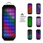 YM-339 2 x 5W Bluetooth-Lautsprecher mit LED-Leuchten, Unterstützung TF-Karte – Bild 8