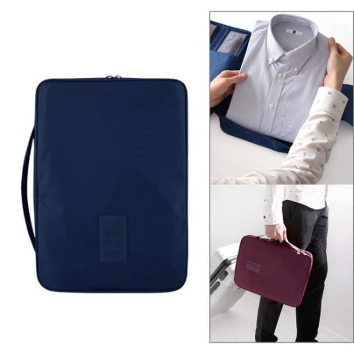 Krawatte und Hemd Aufbewahrungstasche Organizer (Random Color Delivery) – Bild 1