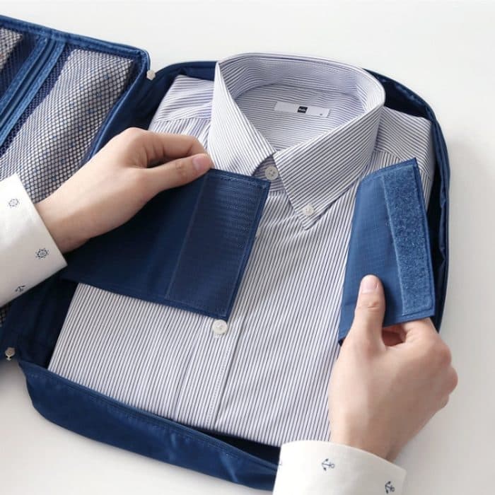 Krawatte und Hemd Aufbewahrungstasche Organizer (Random Color Delivery) – Bild 13