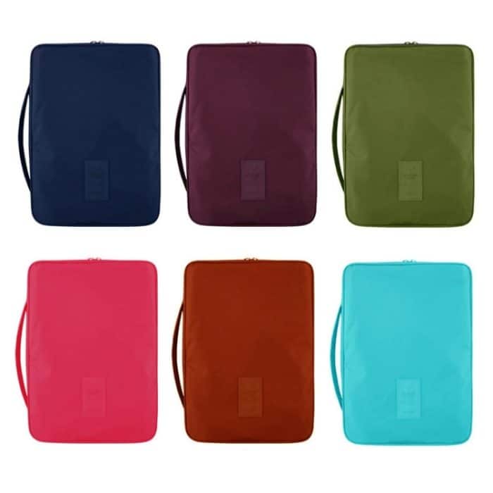 Krawatte und Hemd Aufbewahrungstasche Organizer (Random Color Delivery) – Bild 4