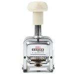 Automatische Nummerierungsmaschine aus Hochleistungsmetallmaterial (6 Code) (Silber) – Bild 3