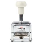 Automatische Nummerierungsmaschine für Hochleistungsmetallmaterial (8 Code) (Silber) – Bild 3